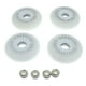 thumbnail image 3 of Luces LED Antideslizantes de 4 Piezas, Ruedas de Patinaje en Línea Intermitentes, 3 Opciones de Tamaño - 80 mm 80mm Macarena Ruedas LED Roller Skate Wheels, 3 of 8