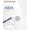 Snow Glitter, variant on Wizardi Aida Black 3326 720, Precut Zweigart 20 Count Cross Stitch Fabric, 100% Cotton Needlework Blank Canvas and Embroidery Cloth, 19x21 in for Adults