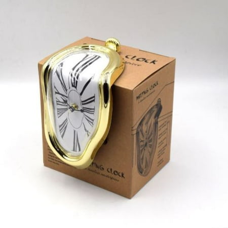 - New Salvador Dali Melting Desk Shelf Clock Vintage Retro Art Novelty Home Decor