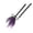 A, variant on 31.5 Inch Detachable Witch Broom, Halloween Cosplay Prop, Multi Color Gauze Witch Costume Accessory For Adult Party Masquerade Decor