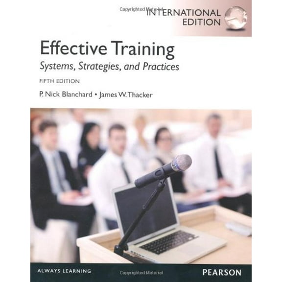 Pre-Owned Effective Training (Paperback) 0273768379 9780273768371