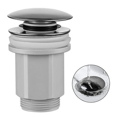 

Waterproof Bathroom Sink Plug Stopper Wash Basin Core Bounce Up Drain Filter