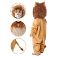 thumbnail image 4 of Pijama Costume Spooktacular Creations con forma de león para Halloween, bebé, 4 of 6