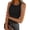 Black, variant on ANRABESS Racerback Tank Tops for Women Ribbed High Neck Tank 2026 Summer Sleeveless Shirts Slim Fitted Basic Tees Casual Workout Tops Black XS
