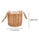 thumbnail image 4 of 1 PC Tarjeta de tejido Cesta de madera Cesta de almacenamiento Creativo Fruta Contenedor Picnic Suministro, 4 of 5