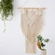 thumbnail image 4 of Colgante de pared de macramé, decoración de pared tejida, arte de pared bohemio Chic bohemio, hermoso , dormitorio, sala de , perfecl Macramé Tela decorativa, 4 of 7