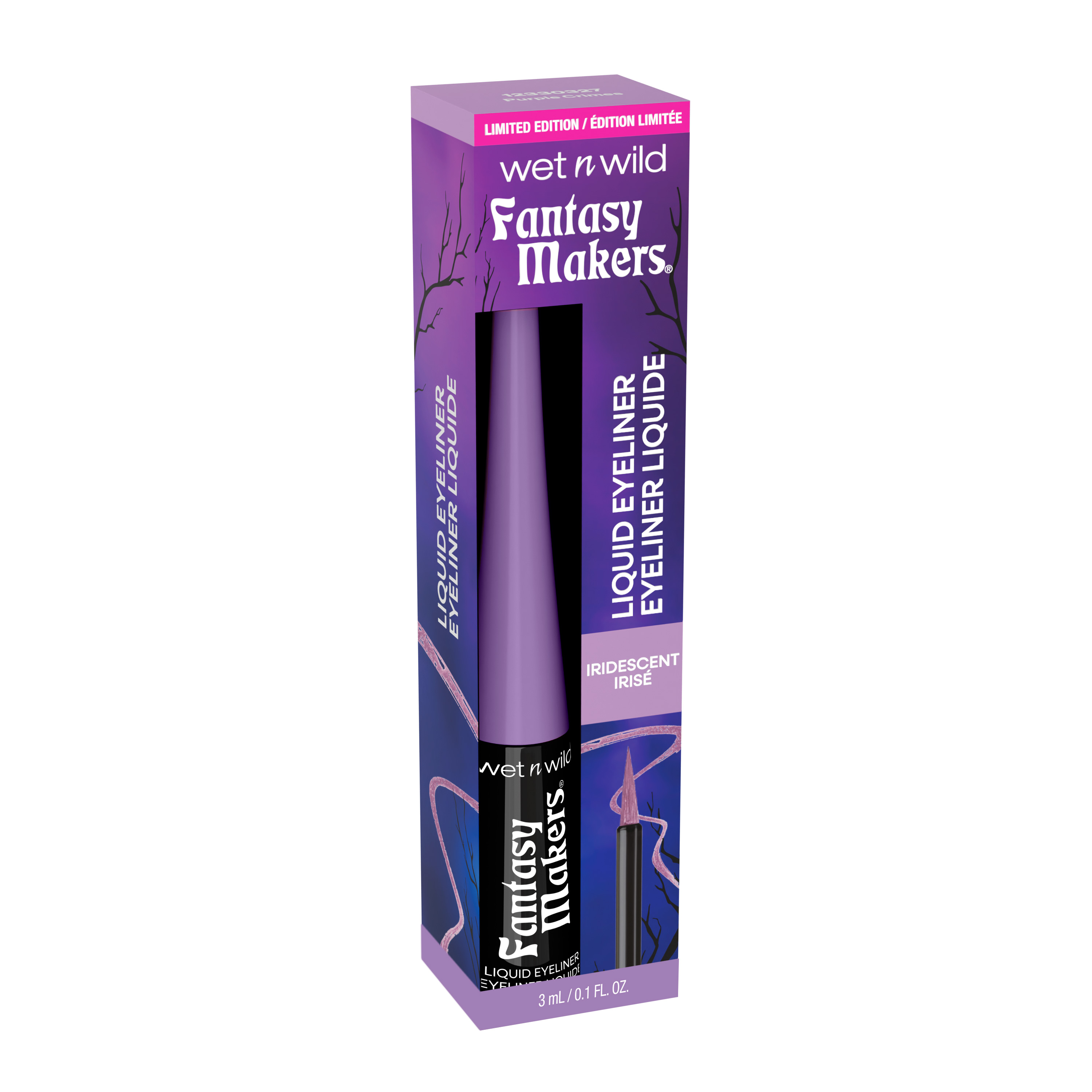 Wet N Wild Fantasy MakersLiquid Eyeliner in Purple Crimes - 0.1 fl.oz.