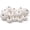White, variant on 12 Pack Artificial Assorted Pumpkins, Mini Fake Pumpkins Artificial Vegetables for Halloween,Harvest Thanksgiving Party Decor