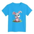 thumbnail image 4 of Tanghaowl Easter Shirts for Boys Girls Easter Children's Cute Rabbit Easter Egg Casual T Shirt 3 T Clothes, 4 of 4