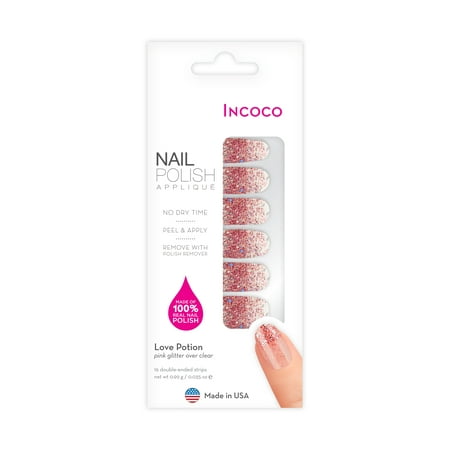 Incoco Nail Polish Applique, Love Potion (Best Nail Colors For Summer 2019)