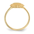 thumbnail image 2 of Auriga 14K Yellow Gold 13.0x7.0 mm Open Back Signet Ring for Women Size 6, 2 of 6