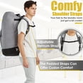 thumbnail image 4 of Mochila de lavandería, 115 L, resistente, para la universidad, 4 of 6
