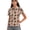 Western Highland Cow & Cactus Pattern, variant on Whosucclay Palm Tree Pattern Soft Golf Short Sleeve Shirt for Tennis Gym Travel, Skin Friendly Golf Polo Tops 1/4 Zip Polyester Tennis Shirts Size Small