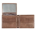 thumbnail image 2 of Wallet for Men RFID-Blocking Slim Front Pocket Bifold Mens Wallet Genuine Calfskin Leather with Flip Up 2 ID Window, Gifts for Men, 2 of 6