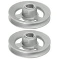 thumbnail image 1 of Polea de motor de embrague de máquina de coser industrial Uxcell de 2 piezas, 15 mm de diámetro interior, 85 mm de diámetro, polea de rueda de transferencia eléctrica de aluminio, 1 of 5