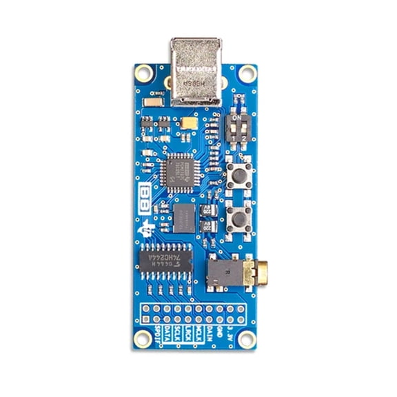 AOOOWER PCM2707C USB To I2S Digital Interface Sound Card Module USB To I2S Converter