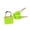 Green, variant on SLUOHZXI 1 Pcs Small Keyed Padlocks, Locker Lock, Locks with Keys 23mm, Gold, Compact, Metal and Plastic, Securing Luggage, Gym Lockers