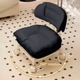 thumbnail image 5 of HOZVOMI Backrest Chair Household Round Stool Small Stool with Swivel Wheels, Compact Design, 5 of 6