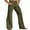 Olive Green, variant on Men's Retro Pants Solid Color Corduroy Casual Pants Slightly Flared Suit Pants Long Pants Olive Green