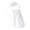 White, variant on Outdoor Face Cover with Mesh Breathing Panel Lightweight Neck Gaiter for Cycling Fishing Hiking Travel Daily Use