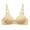 Beige, variant on ZKCCNUK Plus Size Bras for Women Soild Wire Underwear Bra Everyday Small Cup Underwear Everyday Bras Size S-2XL