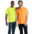 thumbnail image 6 of Fruit of the Loom Men's EverSoft Short Sleeve Crew T-Shirt, 2 Pack, Sizes S-4XL, 6 of 11