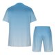 thumbnail image 3 of Mens Pantalones Casuales Cuello Redondo Impresión de Manga Corta Blusa Y Pantalones Cortos Traje, Pantalones de Traje para Hombres, 3 of 5
