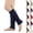 #02 Dark Blue, variant on Winter Warm Knit Leg Warmers for Women, Twisted Cable Textured Slouch Knee High Boot Covers, Vintage Y2K Daily Casual Wear ,One Size,Dark Blue