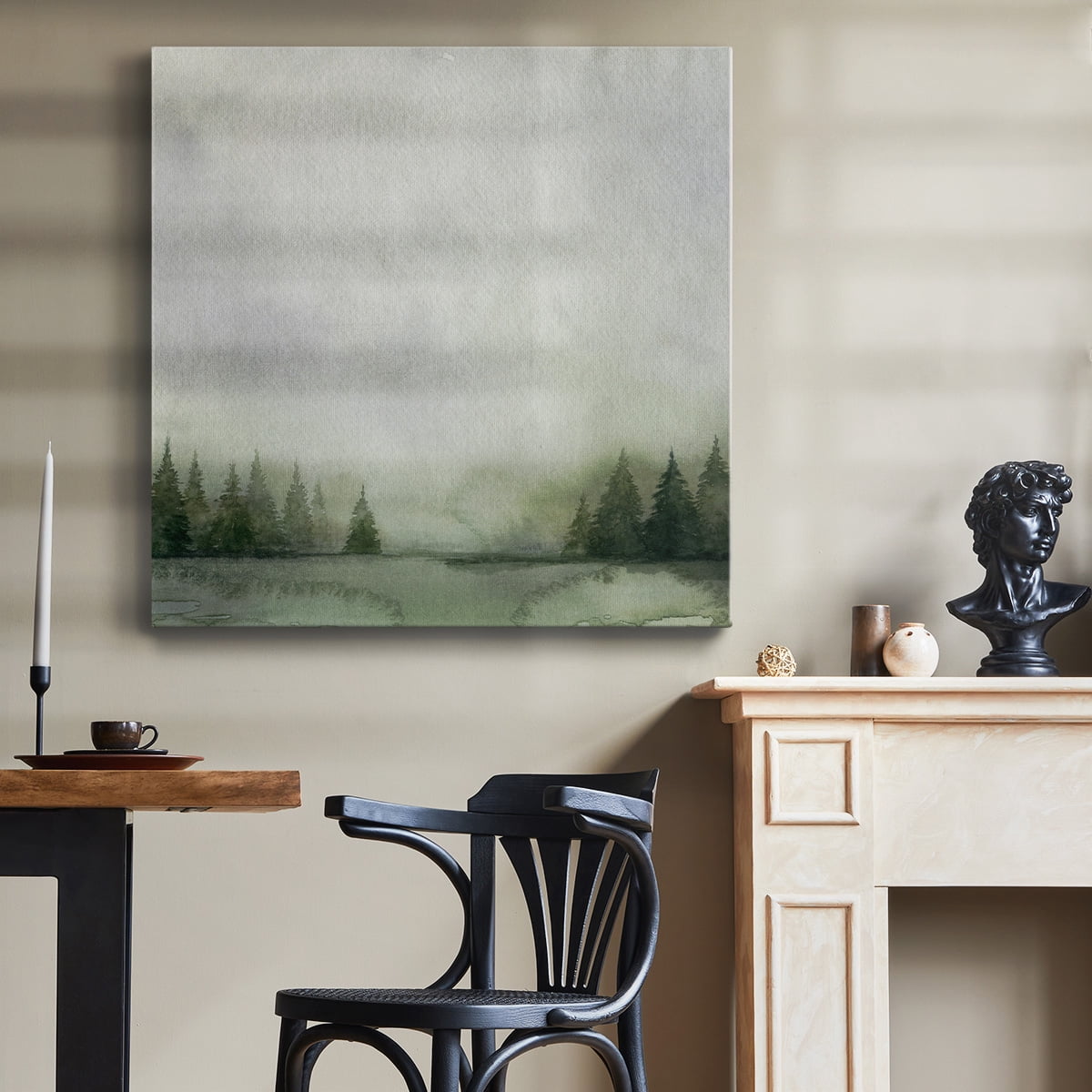 Wexford Home Timberline I-Premium Gallery Wrapped Canvas, 40" x 40" - Ready to Hang