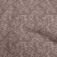 thumbnail image 1 of oneOone Rayon Brown Fabric Asian Baroque Quilting Supplies Print Sewing Fabric By The Yard 56 Inch Wide, 1 of 4