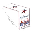 thumbnail image 3 of Weloille Independence Day Linen Table Runner, Heat Resistant Non-Slip Stain Resistant Washable American Style Table Flag, for Dining Table Coffee Table Cabinet Holiday Decor, 3 of 6