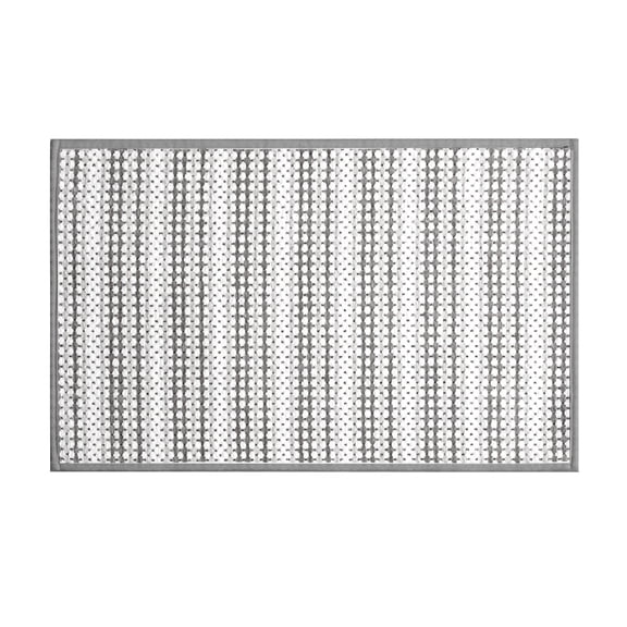 TACILIP Bath Mat, Bath Mat Super Absorbent Dry Rubber Backing Non Slip Washable Bathroom Floor Mats Shower Rug for In Front Of Bathtub ShowerRoom 16x24IN, Birthday Gifts