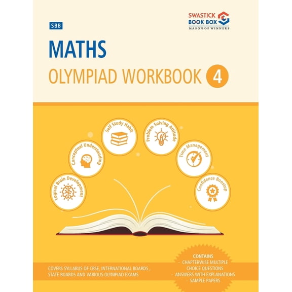 SBB Maths Olympiad Workbook - Class 4, (Paperback)