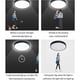 thumbnail image 4 of Lámpara de techo LED con sensor de radar inteligente, 12 W, 23 cm de diámetro, color negro, detección automática del cuerpo humano para uso doméstico que ahorra energía, 4 of 5