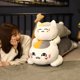 thumbnail image 4 of Almohada de peluche para niños y niñas, juguete de felpa suave y largo de 70-110cm con forma de gato, maestro, novio, almohada, almohada, relleno, pausa, oficina, cojín para dormir, 4 of 5