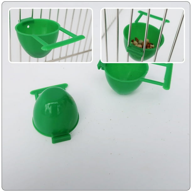 YSNOOWE 10Ud Bebedero Comedero Para Pájaros Fácil De En Jaulas Material