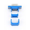 thumbnail image 2 of Conector adaptador IDC de 9 pines hembra D-SUB DB9 de 10 piezas para cable de cinta plana, 2 of 2