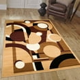 thumbnail image 2 of AllStar Rugs Hand-Tufted Brown Area Rug, 2 of 2