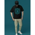 thumbnail image 2 of Skateboarder Crest Graphic Graphic - Men's T-shirt, 2 of 4