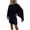 Black, variant on Oplxuo Women's Elegant Satin Cape Dress with Overlay - Evening Pencil Dresses for Wedding Cocktail Party
