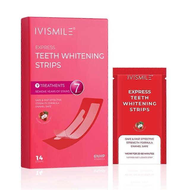 6% Hydrogen Peroxide White Strip for Tooth whitening Oral Cavity Teeth Cleaning Care Plaster for Dating-jc