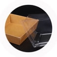 thumbnail image 3 of 50 cajas transparentes para pasteles, magdalenas, paneras desechables, pasteles y donas, 3 of 8