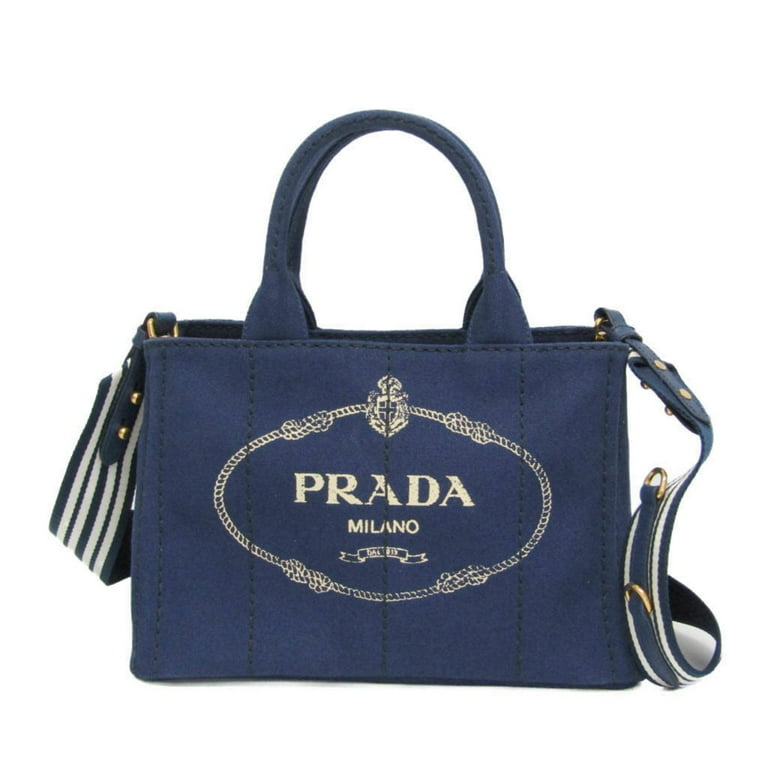 Pre-Owned Prada Canapa S Size 1BG439 Women's Canvas Shoulder Bag