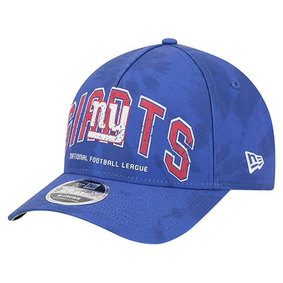 Men's New Era Royal New York Giants Tie Dye Fade 9Forty M-Crown A-Frame Adjustable Hat