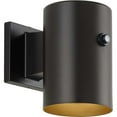 thumbnail image 5 of Progress Lighting Cylinder Collection 1-Light LED Small Wall Lantern in Antique Bronze, 5 of 5