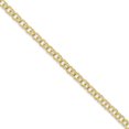 thumbnail image 1 of Bracelet Charm Chaîne Double Maillons en Or Jaune 10k, 1 of 6