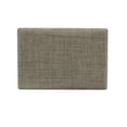 thumbnail image 4 of Linon Claridge Counter Stool Gray Woven Padded Seat Wood Frame in Rustic Brown, 4 of 9