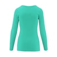 thumbnail image 2 of ClothingAve. Women's Long Sleeve V-Neck T-Shirt Female T-Shirt, 2 of 2