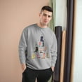 thumbnail image 4 of Cowgirl Boot Christmas Tree, Western Graphic Crewneck, Champion Sweatshirt, 4 of 4