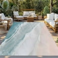 thumbnail image 3 of Fsddascl Beach Coastal Outdoor Rug for Patio/Deck/Porch, Non-Slip Large Area Rug 6 x 9 Ft, Blue Nautical Summer Ocean Seaside Indoor Outdoor Rugs Washable Area Rugs, Reversible Camping Rug Carpet, 3 of 5